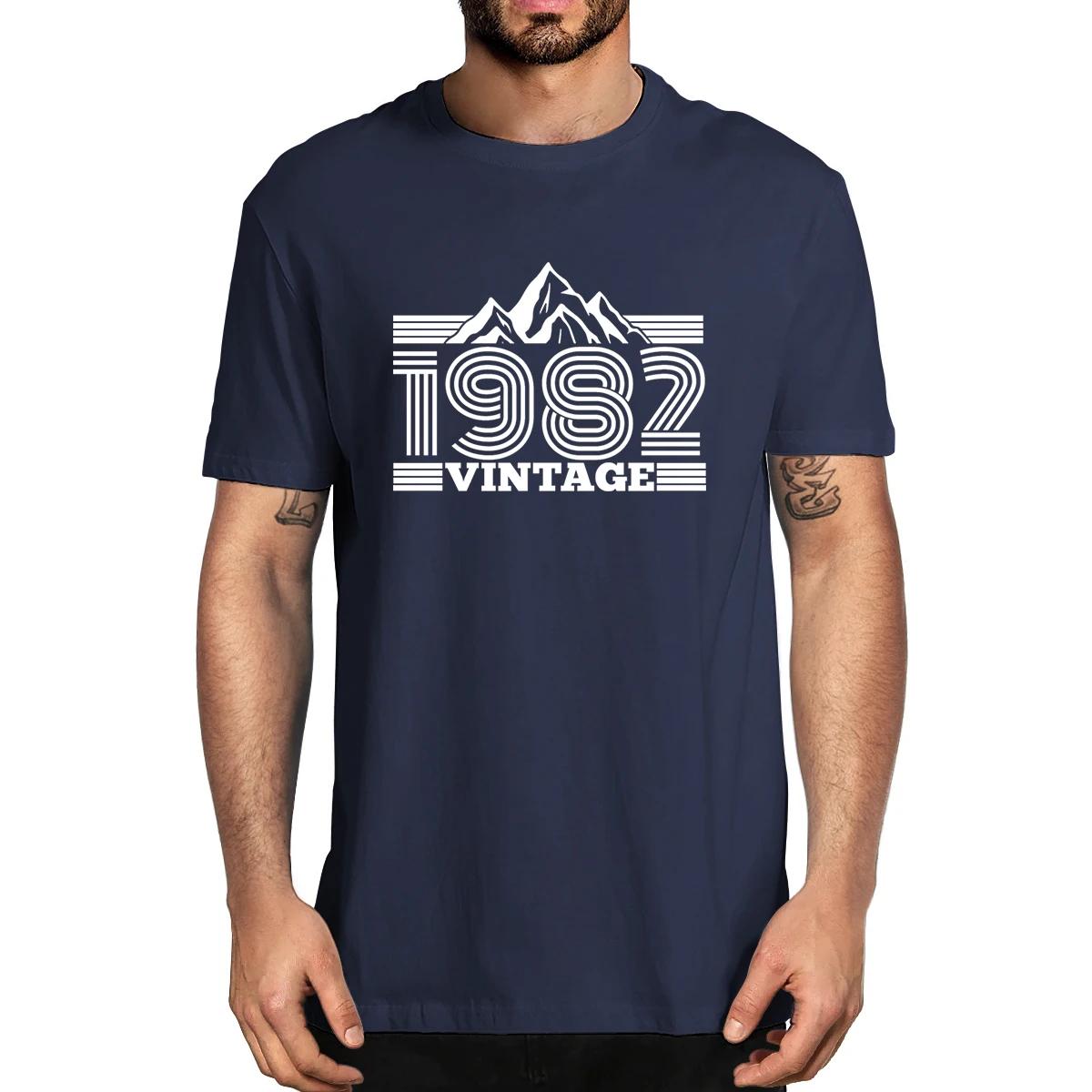 100% Cotton Mountains ŷ 1982 40    40 °     Ƽ  ĳ־ Streetwear Tee